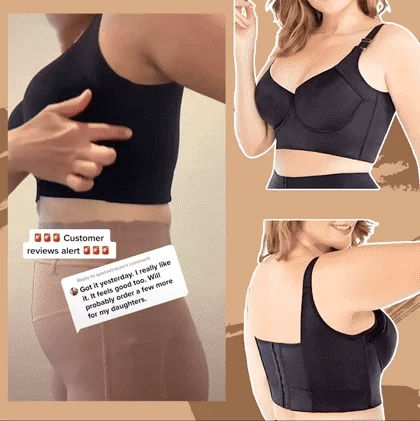 Deep Cup Bra Hide Back Fat With Shapewear Incorporated（Buy 1 Get